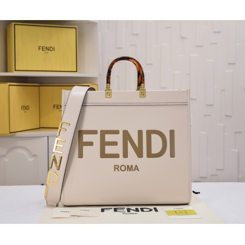 Fendi AAA Quality Tote-Handbags For Women #1185407 $102.00 USD, Wholesale Replica Fendi AAA Quality Handbags