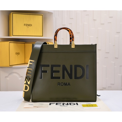 Fendi AAA Quality Tote-Handbags For Women #1185408 $102.00 USD, Wholesale Replica Fendi AAA Quality Handbags
