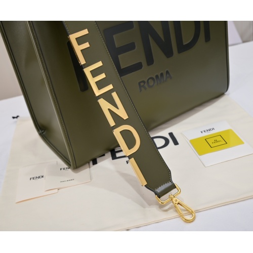 Replica Fendi AAA Quality Tote-Handbags For Women #1185408 $102.00 USD for Wholesale