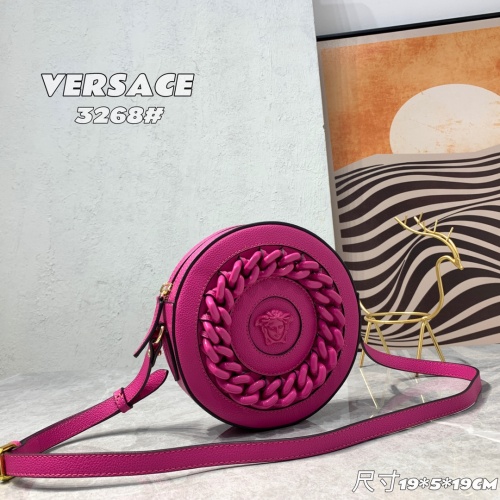 Replica Versace AAA Quality Messenger Bags For Women #1185454 $128.00 USD for Wholesale