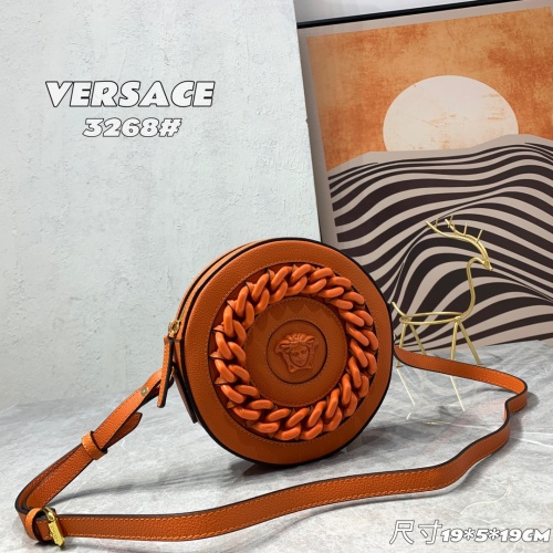 Replica Versace AAA Quality Messenger Bags For Women #1185455 $128.00 USD for Wholesale