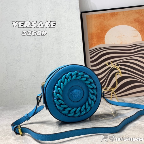 Replica Versace AAA Quality Messenger Bags For Women #1185458 $128.00 USD for Wholesale