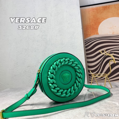 Replica Versace AAA Quality Messenger Bags For Women #1185460 $128.00 USD for Wholesale