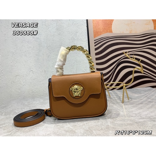Versace AAA Quality Handbags For Women #1185472 $145.00 USD, Wholesale Replica Versace AAA Quality Handbags