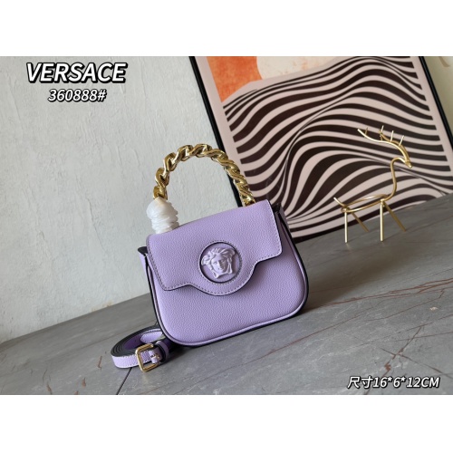 Versace AAA Quality Handbags For Women #1185476 $145.00 USD, Wholesale Replica Versace AAA Quality Handbags