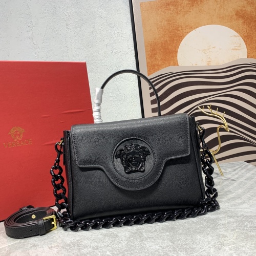 Versace AAA Quality Handbags For Women #1185490 $145.00 USD, Wholesale Replica Versace AAA Quality Handbags