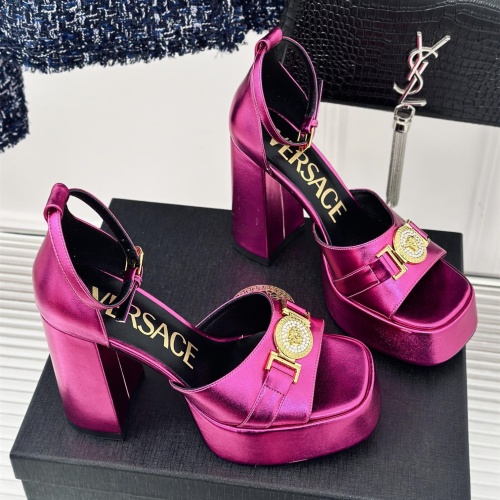 Versace Sandal For Women #1185569 $125.00 USD, Wholesale Replica Versace Sandal