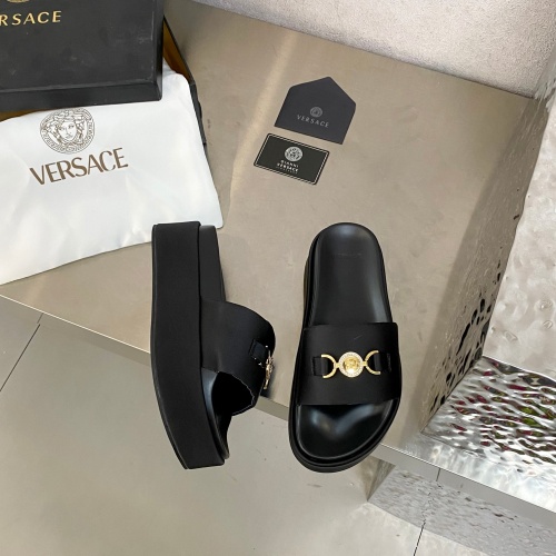 Replica Versace Slippers For Women #1185671 $100.00 USD for Wholesale