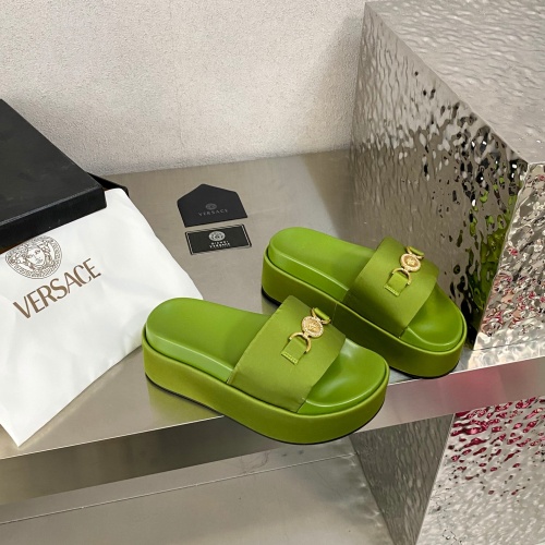 Versace Slippers For Women #1185672 $100.00 USD, Wholesale Replica Versace Slippers