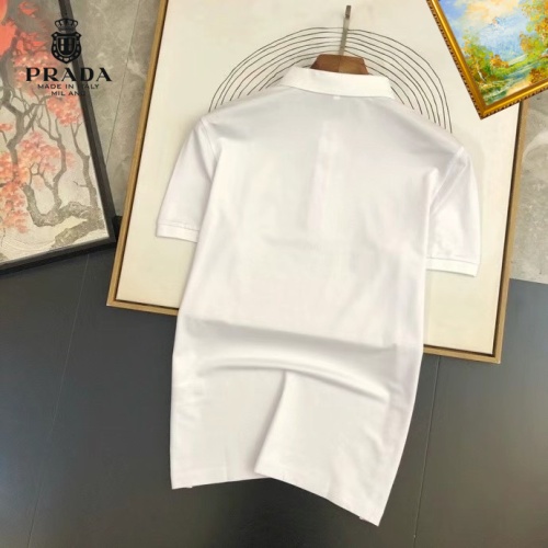 Replica Prada T-Shirts Short Sleeved For Men #1185729 $29.00 USD for Wholesale