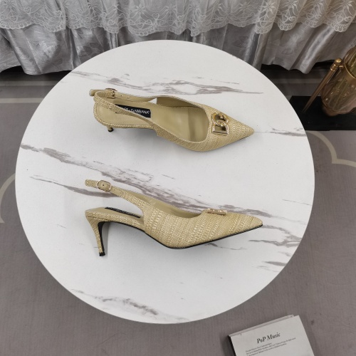 Replica Dolce & Gabbana D&G Sandal For Women #1185743 $125.00 USD for Wholesale