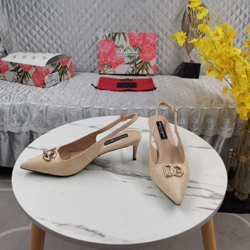 Replica Dolce & Gabbana D&G Sandal For Women #1185745 $125.00 USD for Wholesale