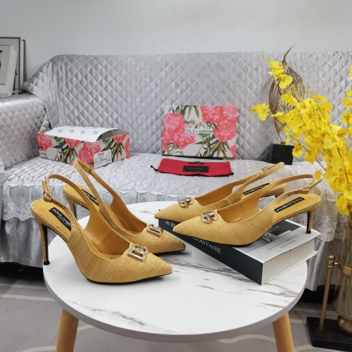 Replica Dolce & Gabbana D&G Sandal For Women #1185748 $125.00 USD for Wholesale