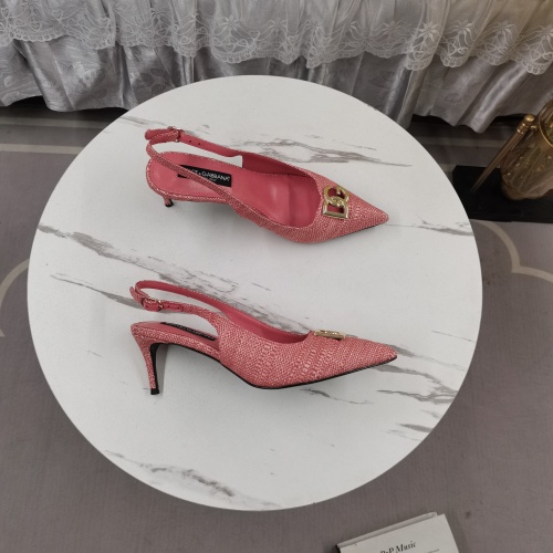 Replica Dolce & Gabbana D&G Sandal For Women #1185753 $125.00 USD for Wholesale