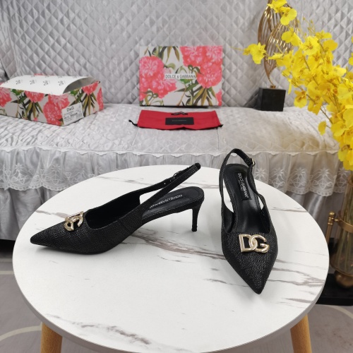 Replica Dolce & Gabbana D&G Sandal For Women #1185755 $125.00 USD for Wholesale