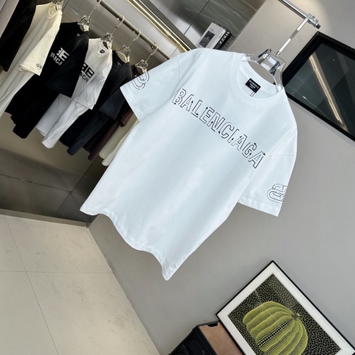 Replica Balenciaga T-Shirts Short Sleeved For Unisex #1185762 $40.00 USD for Wholesale