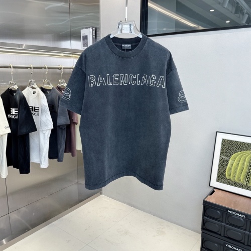 Balenciaga T-Shirts Short Sleeved For Unisex #1185763 $40.00 USD, Wholesale Replica Balenciaga T-Shirts