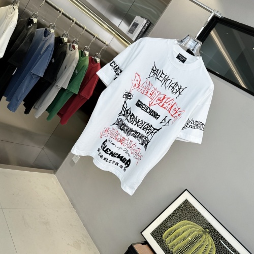 Replica Balenciaga T-Shirts Short Sleeved For Unisex #1185766 $41.00 USD for Wholesale