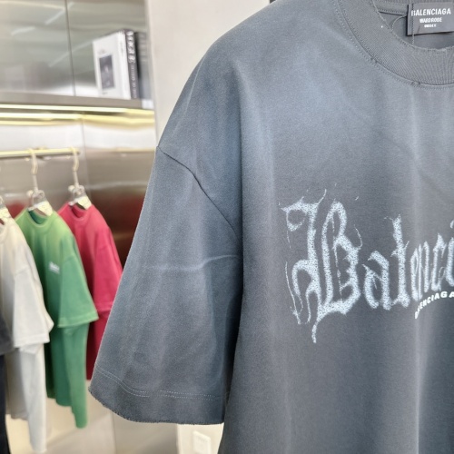 Replica Balenciaga T-Shirts Short Sleeved For Unisex #1185773 $41.00 USD for Wholesale