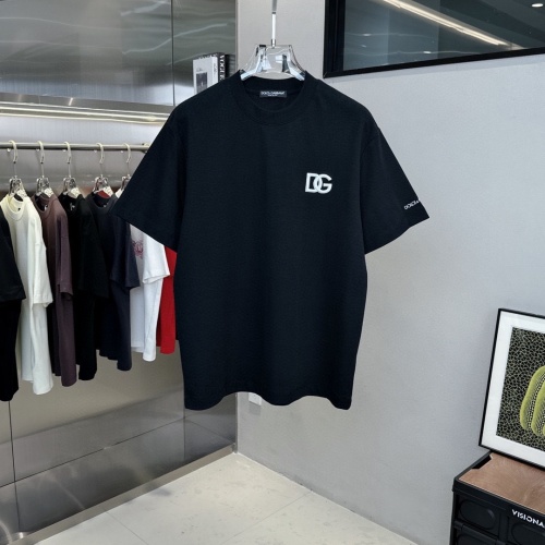 Dolce &amp; Gabbana D&amp;G T-Shirts Short Sleeved For Unisex #1185809 $40.00 USD, Wholesale Replica Dolce &amp; Gabbana D&amp;G T-Shirts