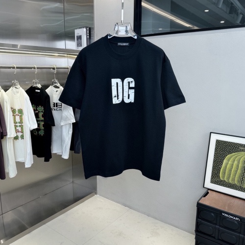 Dolce &amp; Gabbana D&amp;G T-Shirts Short Sleeved For Unisex #1185812 $40.00 USD, Wholesale Replica Dolce &amp; Gabbana D&amp;G T-Shirts