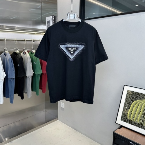 Prada T-Shirts Short Sleeved For Unisex #1185825 $40.00 USD, Wholesale Replica Prada T-Shirts