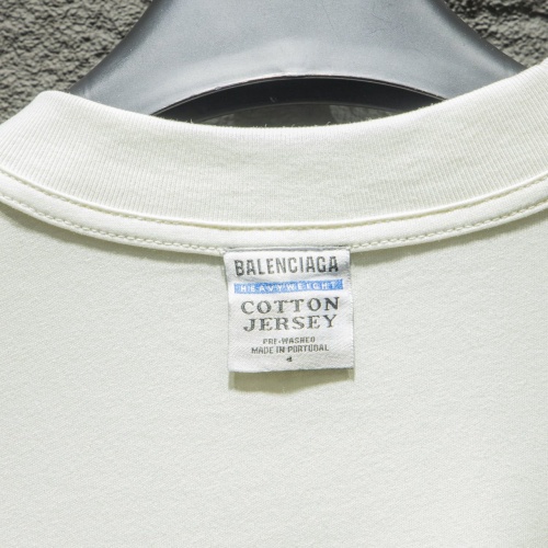 Replica Balenciaga T-Shirts Short Sleeved For Unisex #1185833 $39.00 USD for Wholesale