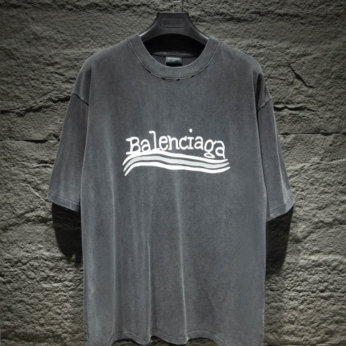 Balenciaga T-Shirts Short Sleeved For Unisex #1185843 $39.00 USD, Wholesale Replica Balenciaga T-Shirts