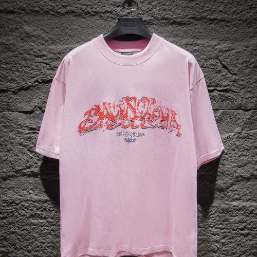 Balenciaga T-Shirts Short Sleeved For Unisex #1185858 $39.00 USD, Wholesale Replica Balenciaga T-Shirts