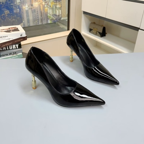 Replica Balmain High-Heeled Shoes For Women #1185905 $80.00 USD for Wholesale