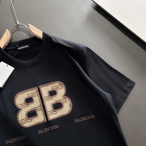 Replica Balenciaga T-Shirts Short Sleeved For Unisex #1185908 $45.00 USD for Wholesale