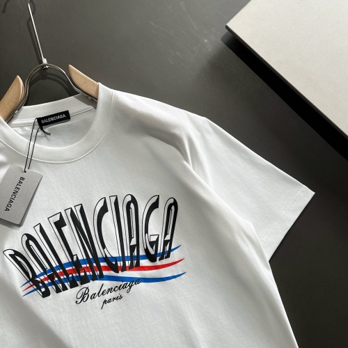 Replica Balenciaga T-Shirts Short Sleeved For Unisex #1185914 $45.00 USD for Wholesale