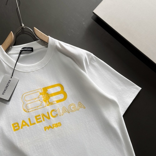 Replica Balenciaga T-Shirts Short Sleeved For Unisex #1185917 $45.00 USD for Wholesale