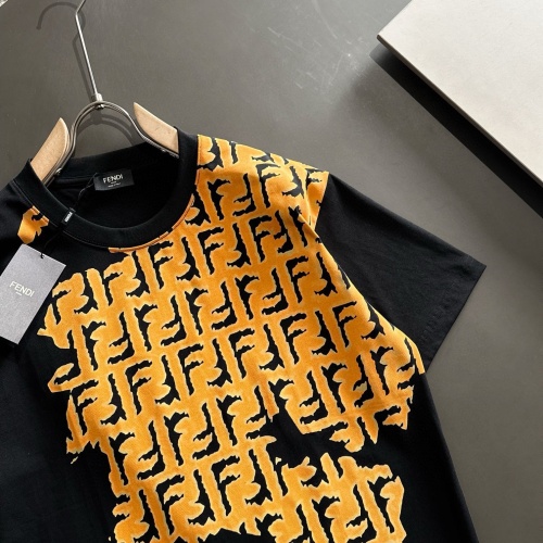 Replica Fendi T-Shirts Short Sleeved For Unisex #1185922 $45.00 USD for Wholesale