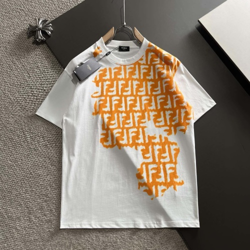 Fendi T-Shirts Short Sleeved For Unisex #1185923 $45.00 USD, Wholesale Replica Fendi T-Shirts