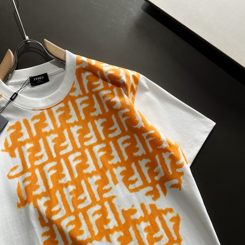 Replica Fendi T-Shirts Short Sleeved For Unisex #1185923 $45.00 USD for Wholesale