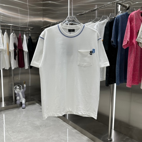 Replica Balenciaga T-Shirts Short Sleeved For Unisex #1185946 $45.00 USD for Wholesale