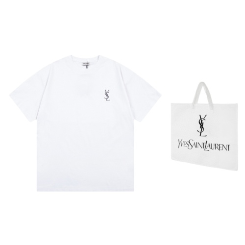 Yves Saint Laurent YSL T-shirts Short Sleeved For Unisex #1185955 $45.00 USD, Wholesale Replica Yves Saint Laurent YSL T-shirts