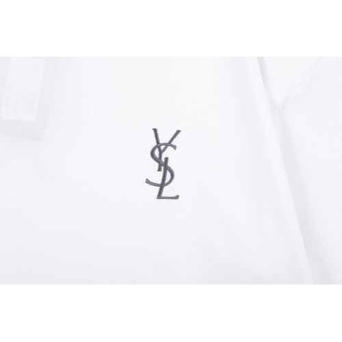 Replica Yves Saint Laurent YSL T-shirts Short Sleeved For Unisex #1185955 $45.00 USD for Wholesale
