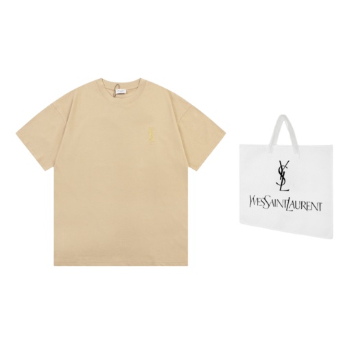 Yves Saint Laurent YSL T-shirts Short Sleeved For Unisex #1185957 $45.00 USD, Wholesale Replica Yves Saint Laurent YSL T-shirts