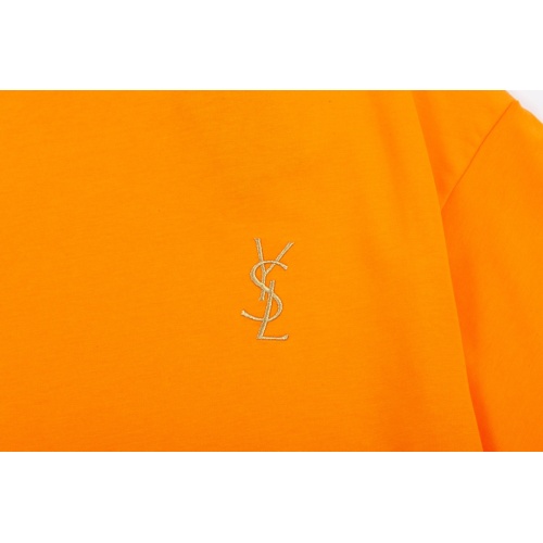 Replica Yves Saint Laurent YSL T-shirts Short Sleeved For Unisex #1185958 $45.00 USD for Wholesale
