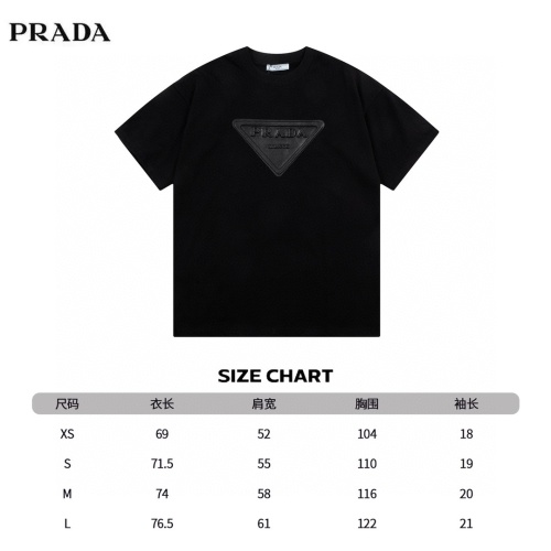Replica Prada T-Shirts Short Sleeved For Unisex #1185962 $45.00 USD for Wholesale