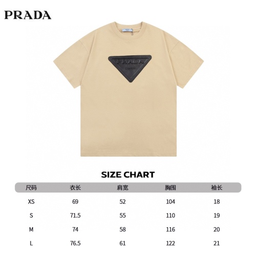 Replica Prada T-Shirts Short Sleeved For Unisex #1185963 $45.00 USD for Wholesale