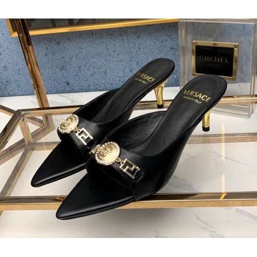 Versace Slippers For Women #1185983 $80.00 USD, Wholesale Replica Versace Slippers