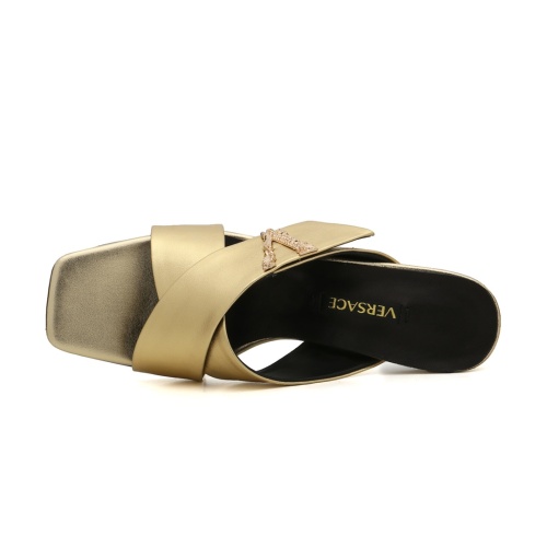 Replica Versace Slippers For Women #1185984 $80.00 USD for Wholesale