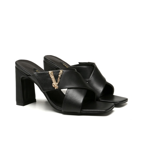Versace Slippers For Women #1185985 $80.00 USD, Wholesale Replica Versace Slippers