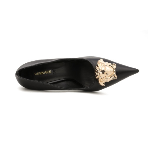 Replica Versace High-Heeled Shoes For Women #1185989 $92.00 USD for Wholesale