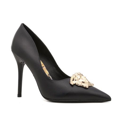 Replica Versace High-Heeled Shoes For Women #1185990 $92.00 USD for Wholesale