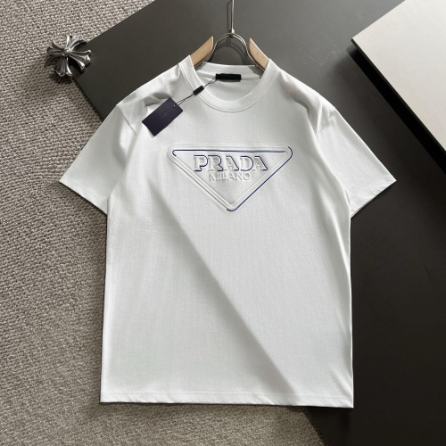 Prada T-Shirts Short Sleeved For Unisex #1186014 $45.00 USD, Wholesale Replica Prada T-Shirts