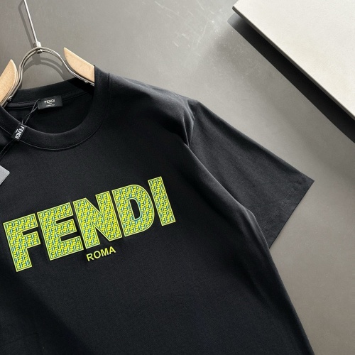 Replica Fendi T-Shirts Short Sleeved For Unisex #1186020 $45.00 USD for Wholesale